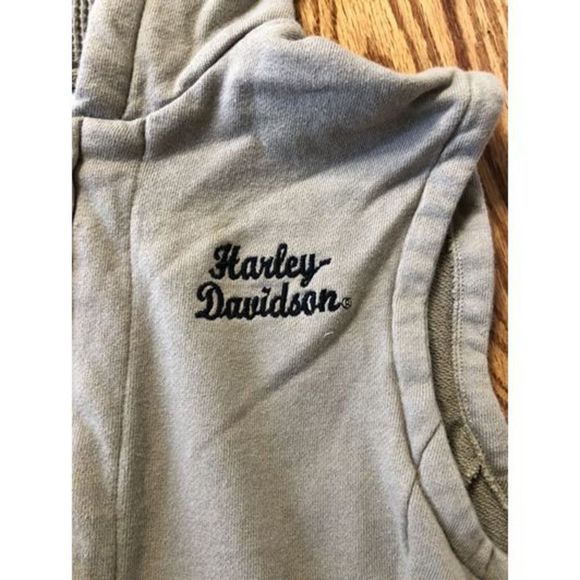 HARLEY DAVIDSON HOODED VEST - Picture 2 of 3